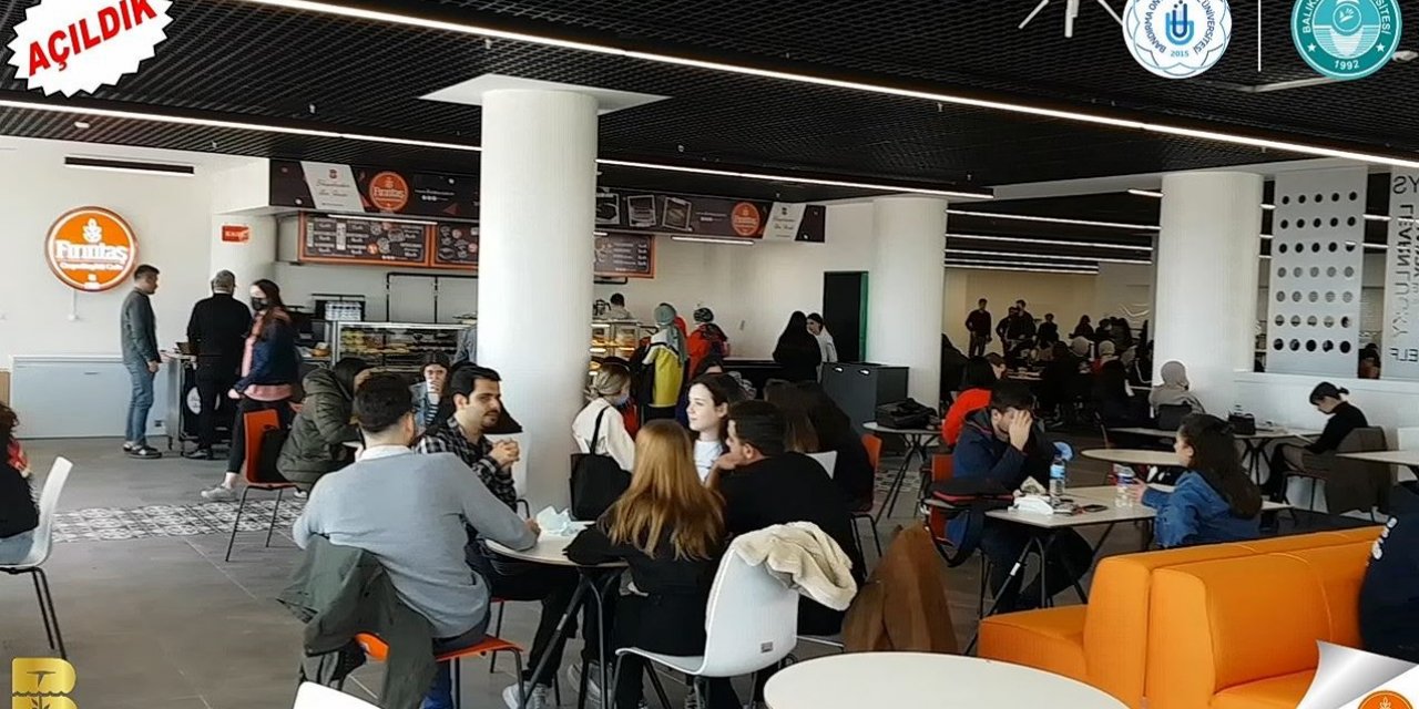 Fırıntaş Kampüs Kafe’de öğrencilerin yanında