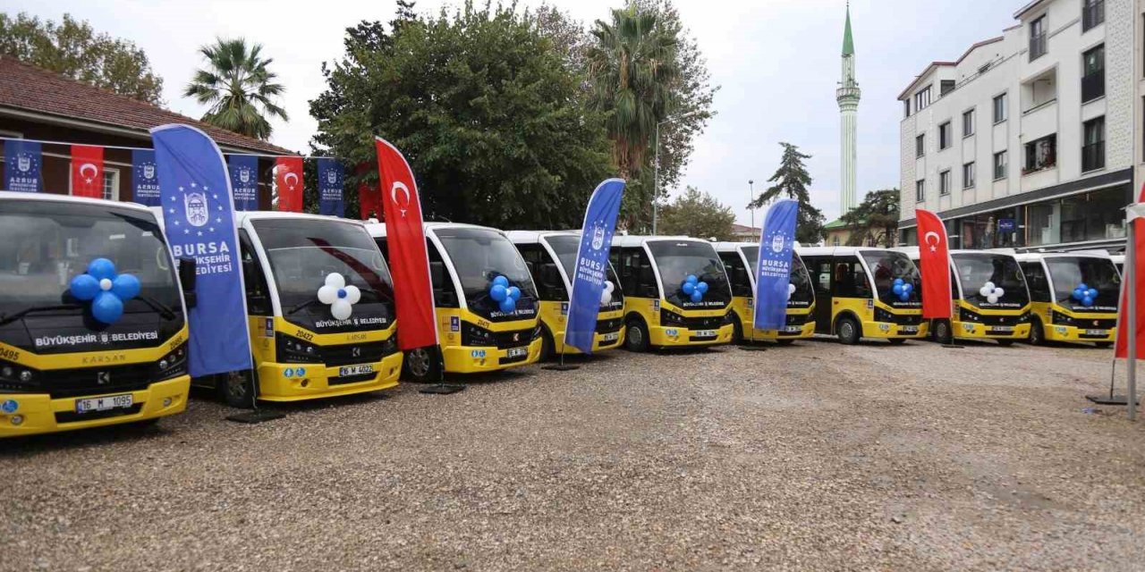 Gürsu minibüsleri Burulaş sistemine dahil oldu