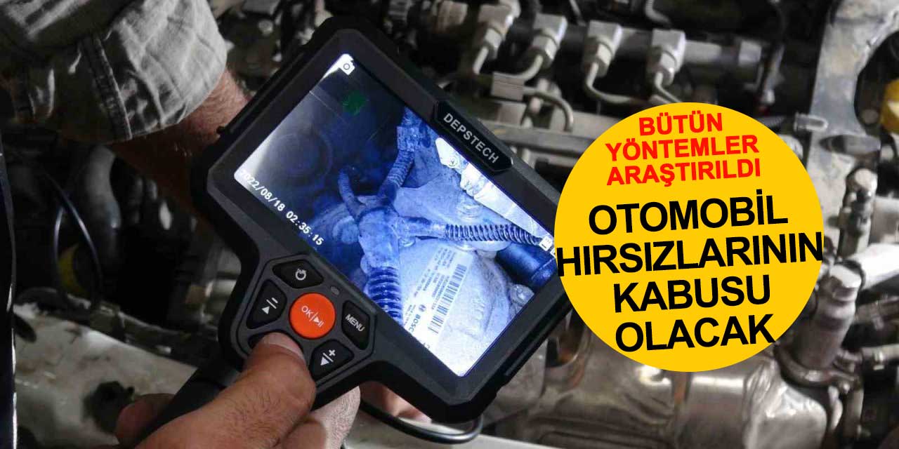 Bu atölye oto hırsızlarının kabusu olacak
