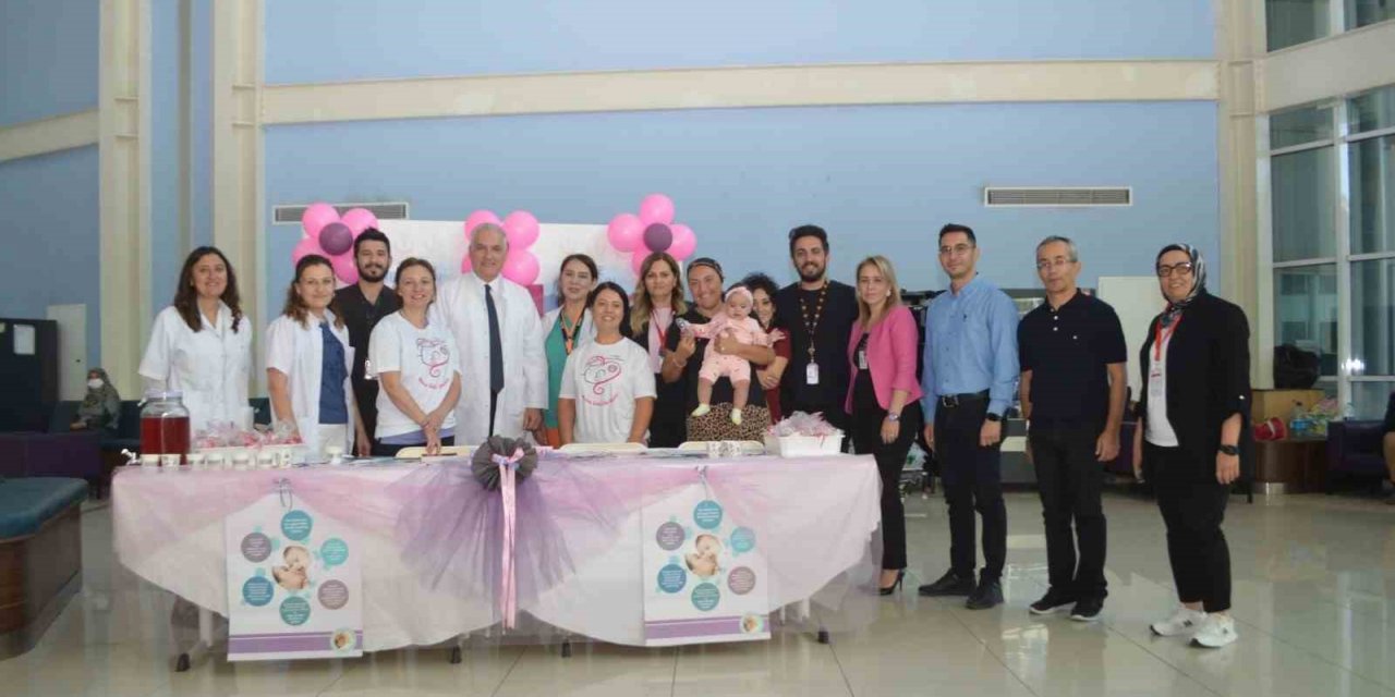 Muğla’daki hastanede anne sütünün önemi vurgulandı