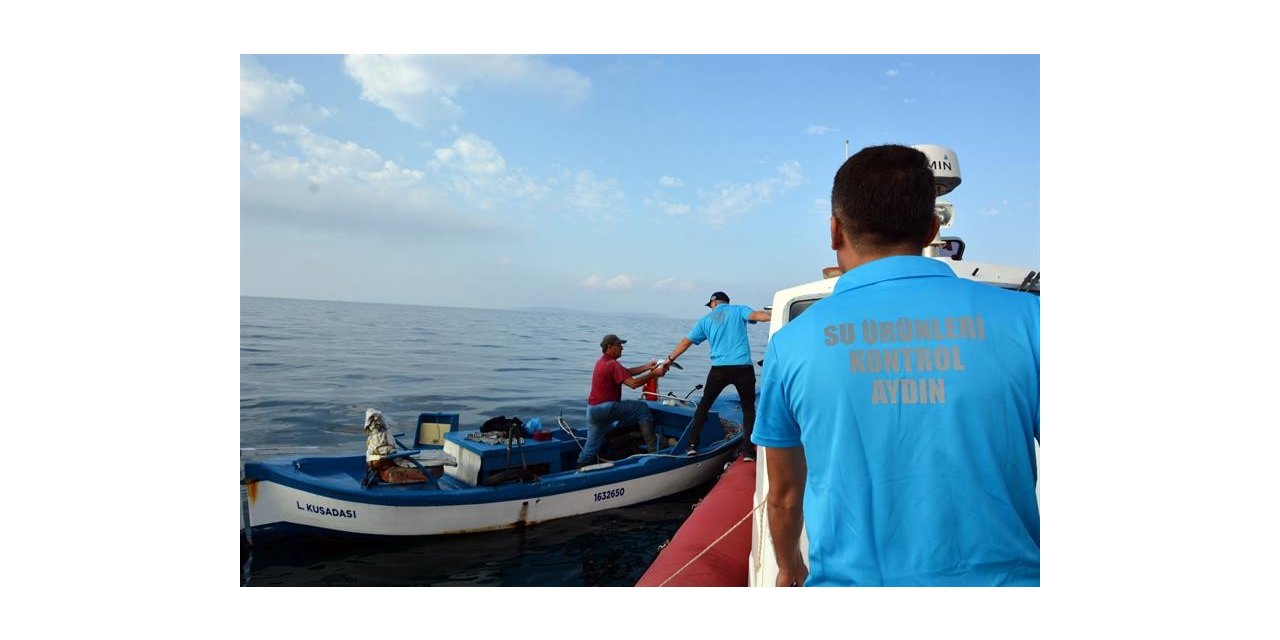 Aydın’da su ürünleri denetimi gerçekleştirildi