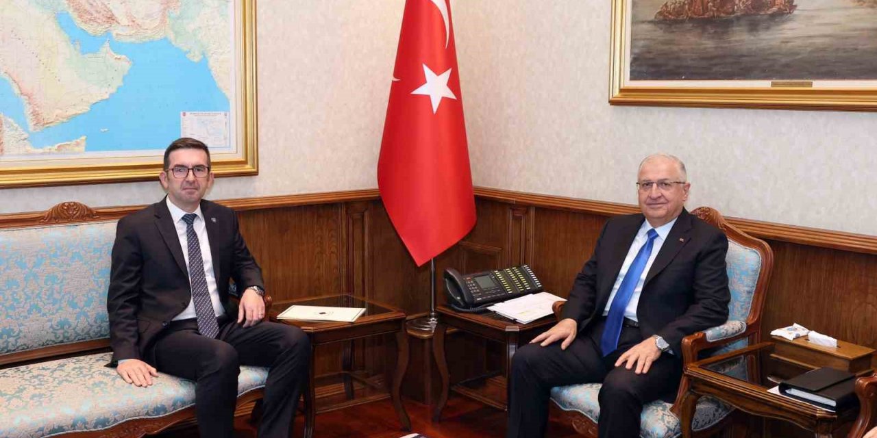 Bakan Güler, Kosova Büyükelçisi Vrenezi’yi kabul etti