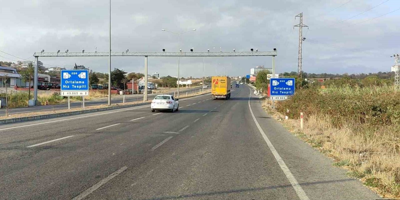 Tekirdağ’da hız tespiti PTS ile yapılacak