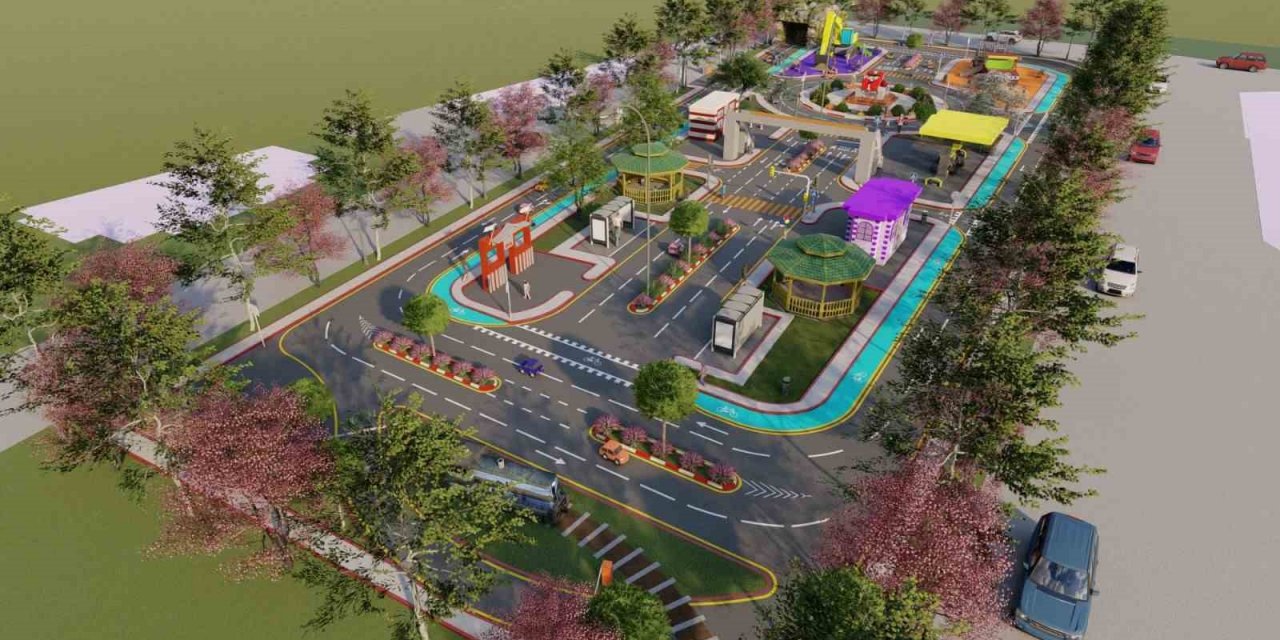 Trafik kurallarını oyunlarla öğrenecekler