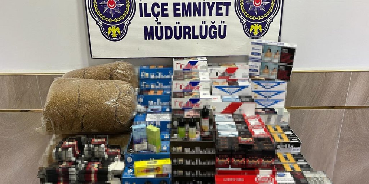 Samsun’da 28 bin 340 adet makaron ele geçirildi