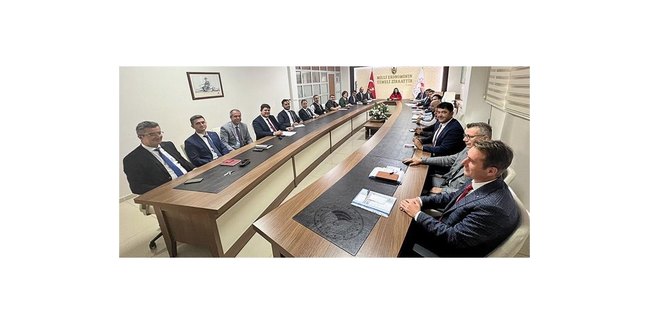 İl Tarım ve Orman Müdürlüğü’nde değerlendirme toplantısı yapıldı