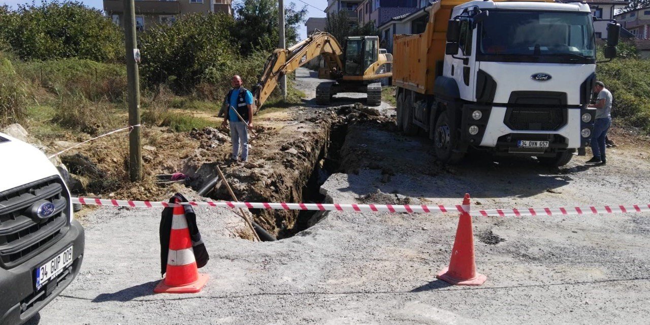 Sakarya Büyükşehir’den Ferizli İstiklal Mahallesi’ne yeni atık su hattı