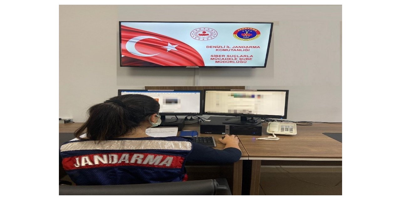 Denizli jandarmasından 614 internet sitesi erişimi engellendi