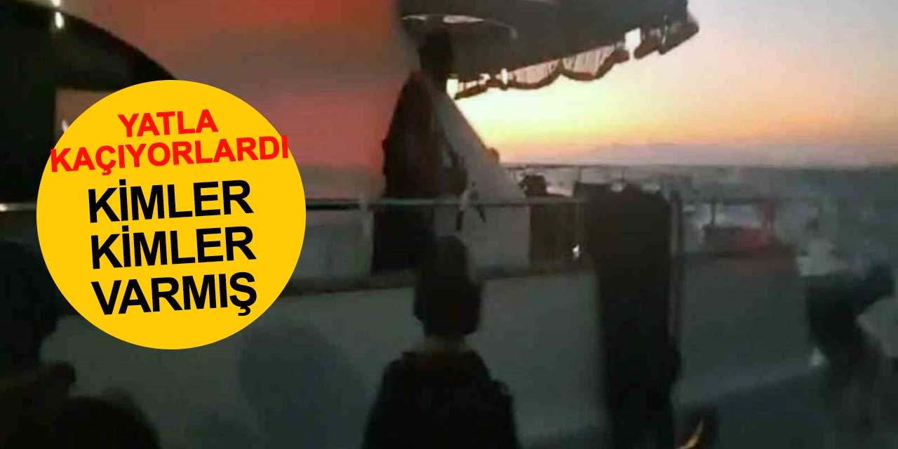 ABD Bayrağıyla kaçmak istediler! Aralarında ünlü isimler var