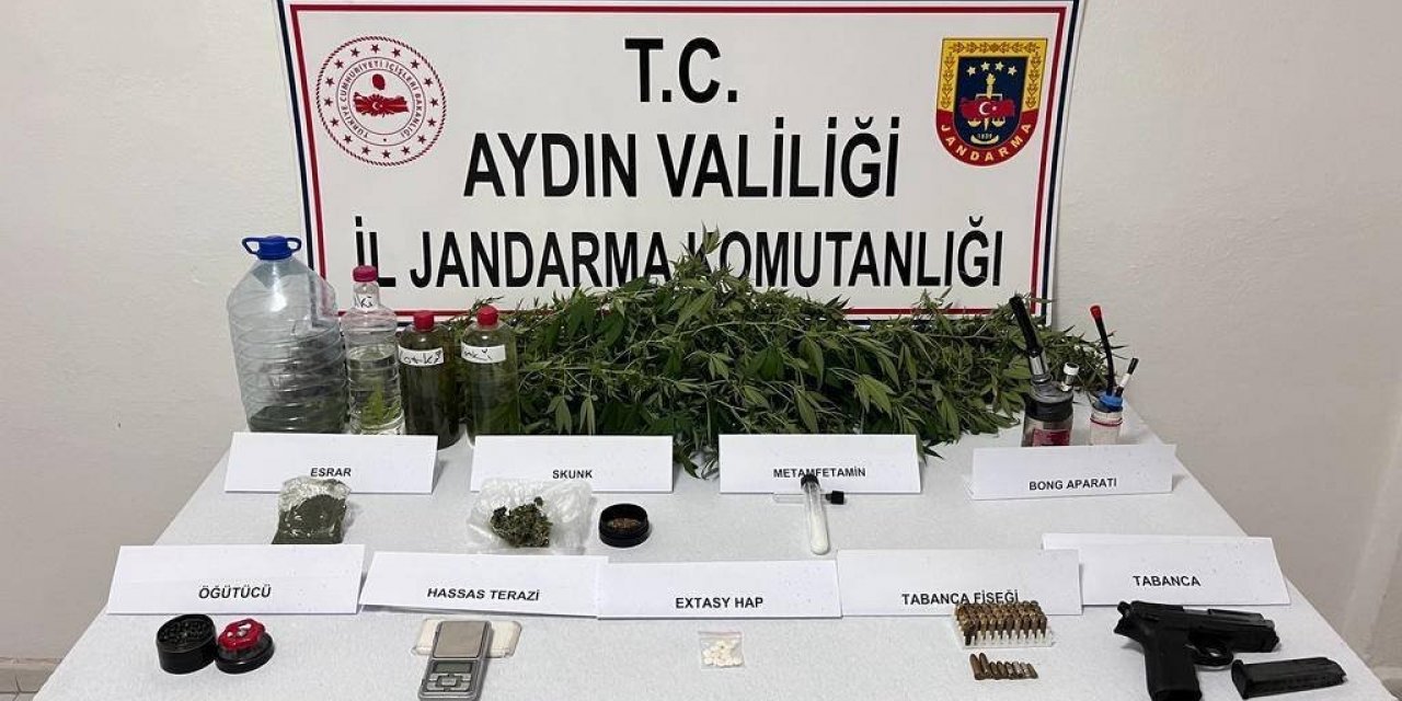 Şüpheli şahsın ikametinde uyuşturucu ele geçirildi