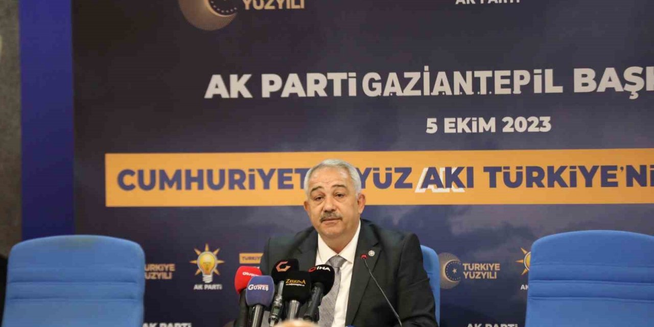 AK Parti Gaziantep İl Başkanı Çetin, “Türkiye Yüzyılı için hep ileri”