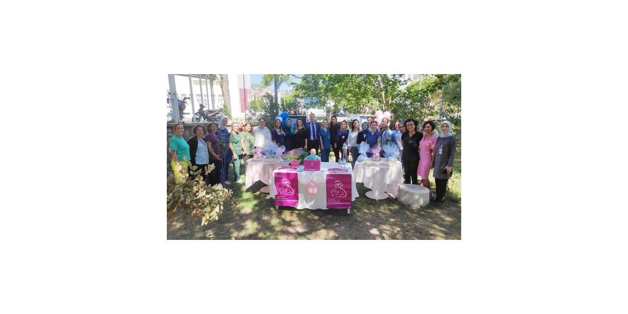 Menteşe Devlet Hastanesinde emzirme haftası etkinliği düzenlendi