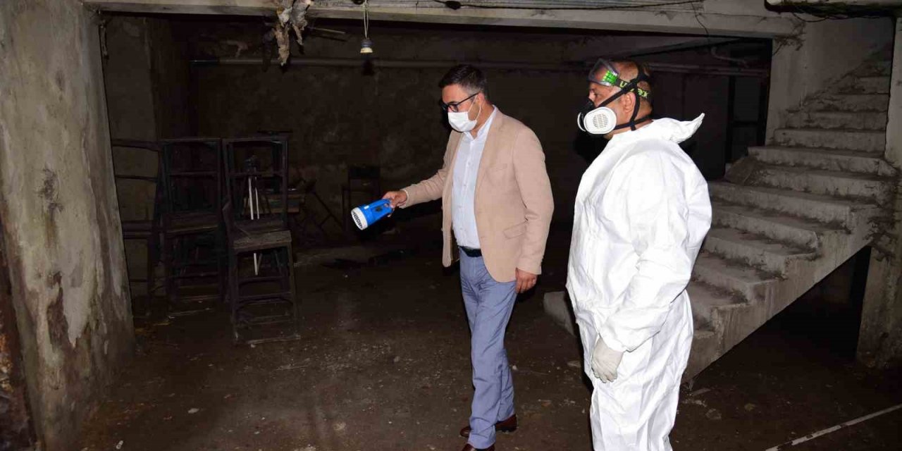 Manisa’da haşere üreme alanları ilaçlandı