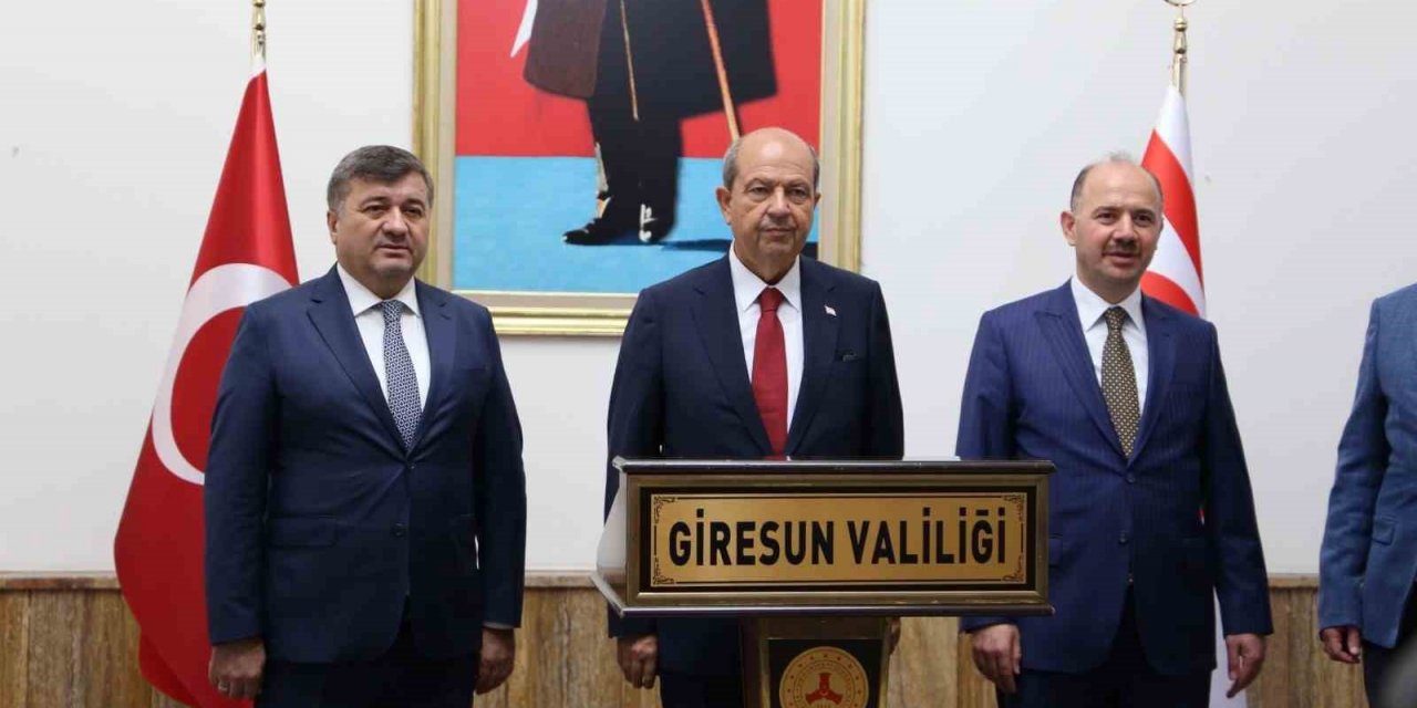 KKTC Cumhurbaşkanı Tatar Giresun’da