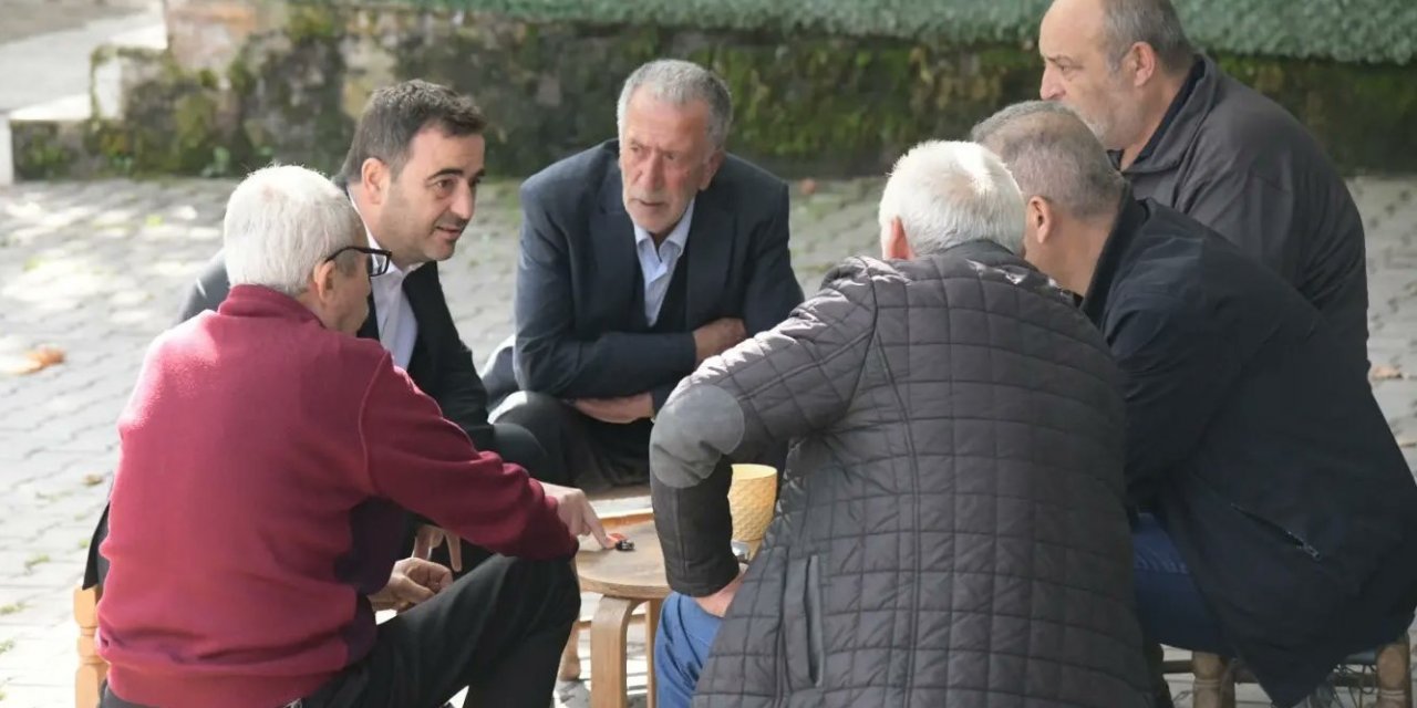 Başkan Özlü, Seymen’de vatandaşlarla buluştu