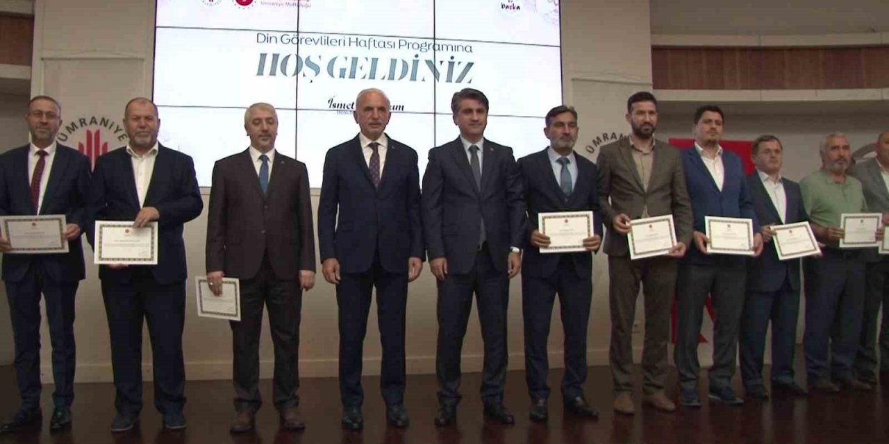 Ümraniye’de Din Görevlileri Haftası kutlandı