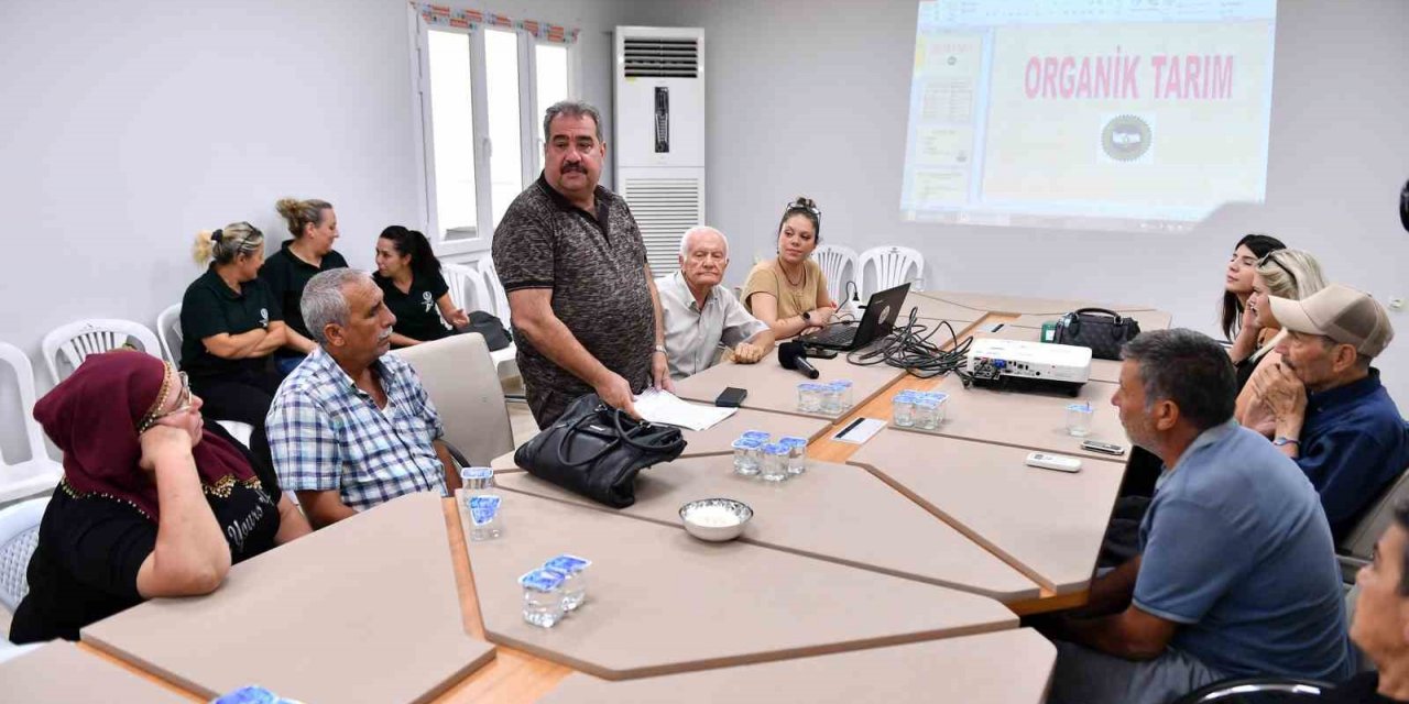 Mersin’de ’Organik Tarım Eğitimi’ projesi devam ediyor