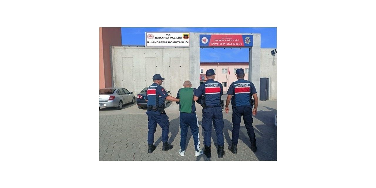 34 yıl hapis cezası olan hükümlü jandarma ekiplerince yakalandı
