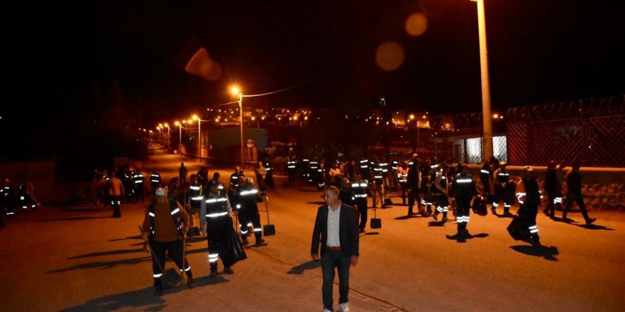 Siirt’te  temizlik seferberliği devam ediyor