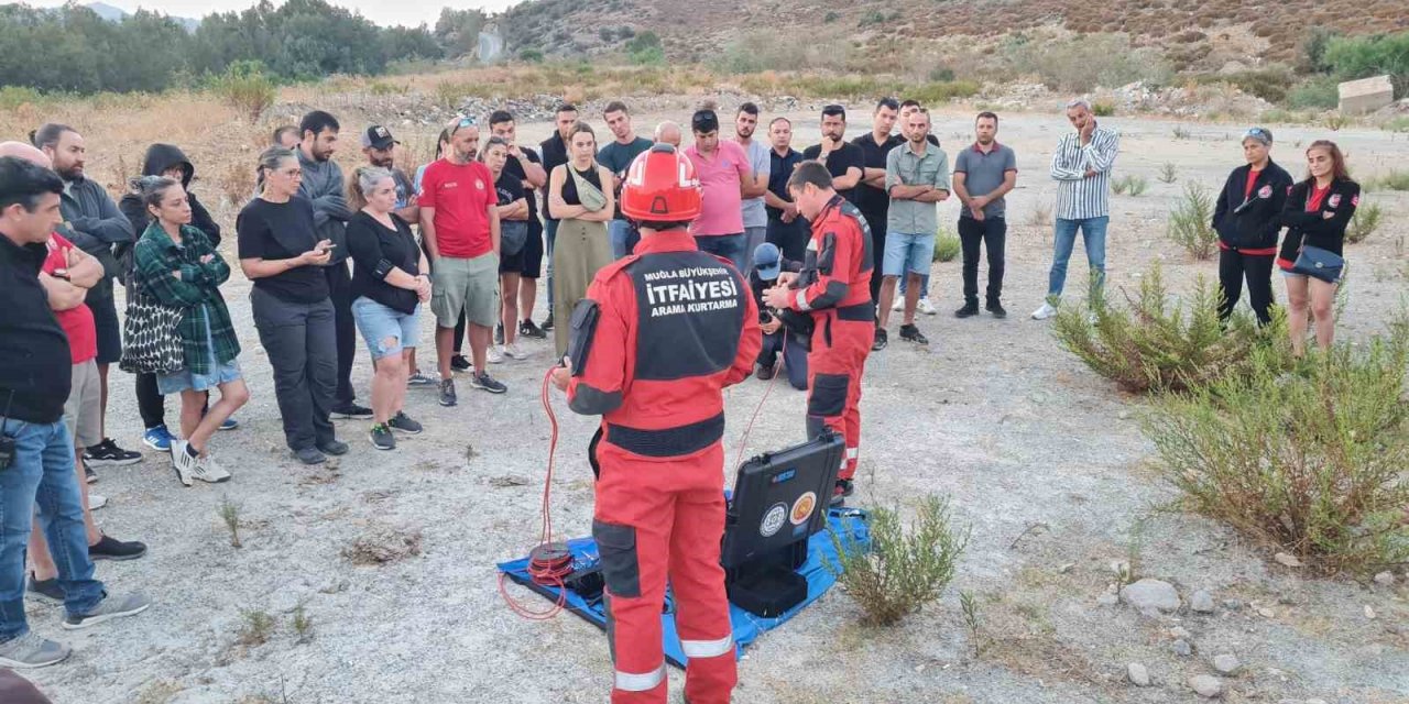 İtfaiyeden uygulamalı eğitim