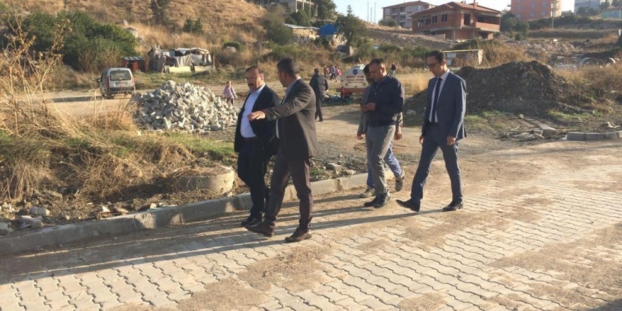 Başkan Doğan, üst yapı çalışmalarını yerinde inceledi