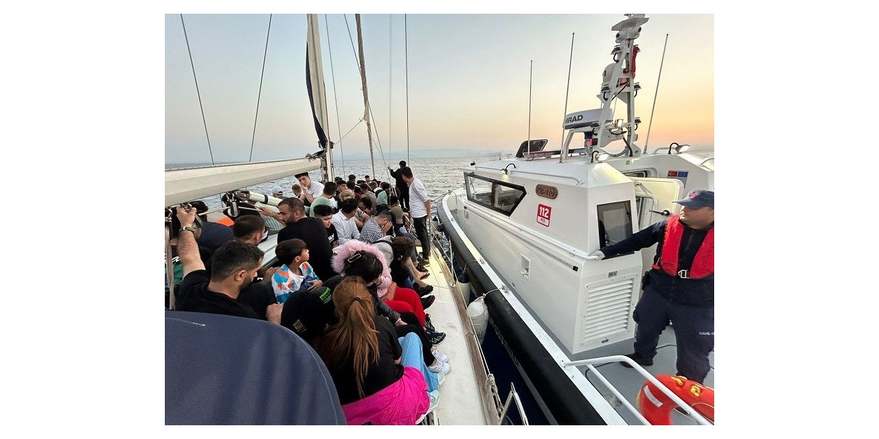 Bodrum’da 78 düzensiz göçmen yakalandı; 2 gözaltı