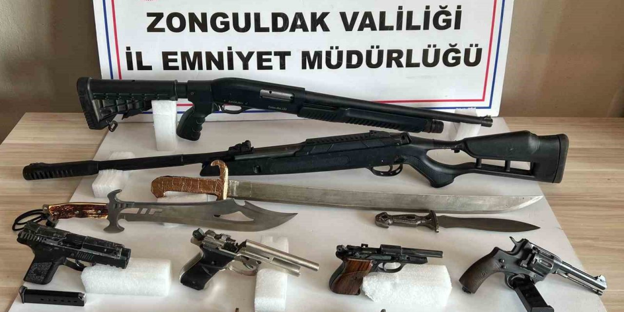 Kafes operasyonunda Zonguldak’ta 18 şüpheli gözaltında