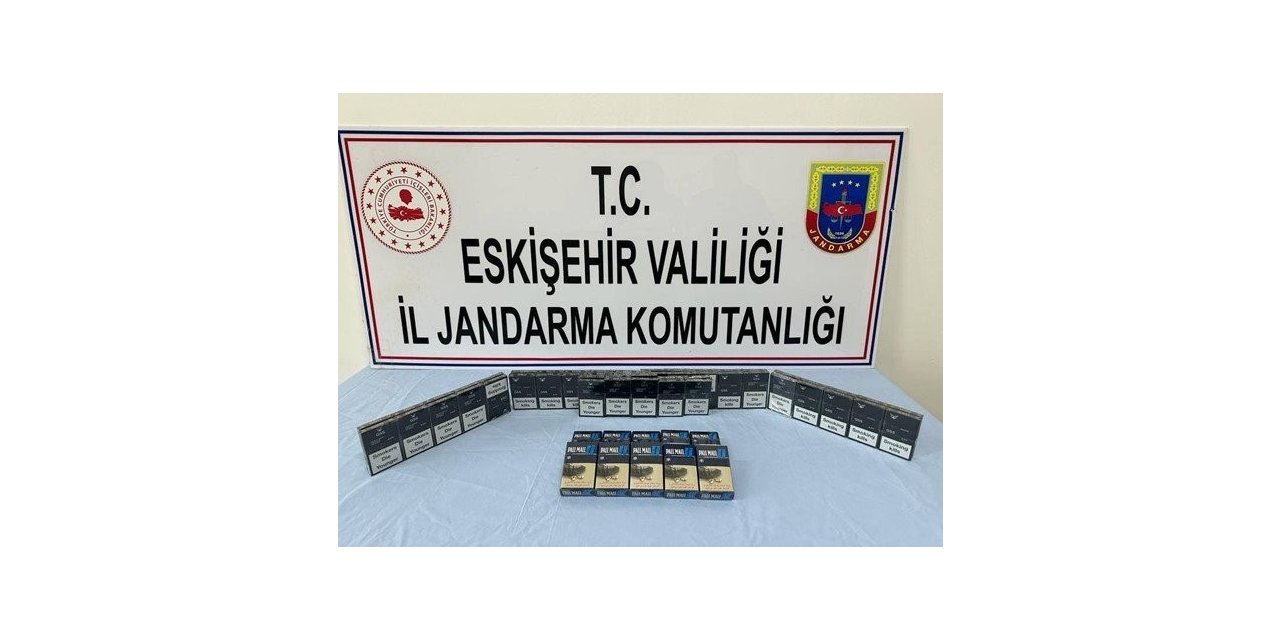 Jandarma ekipleri kaçak sigara ile mücadeleye devam ediyor
