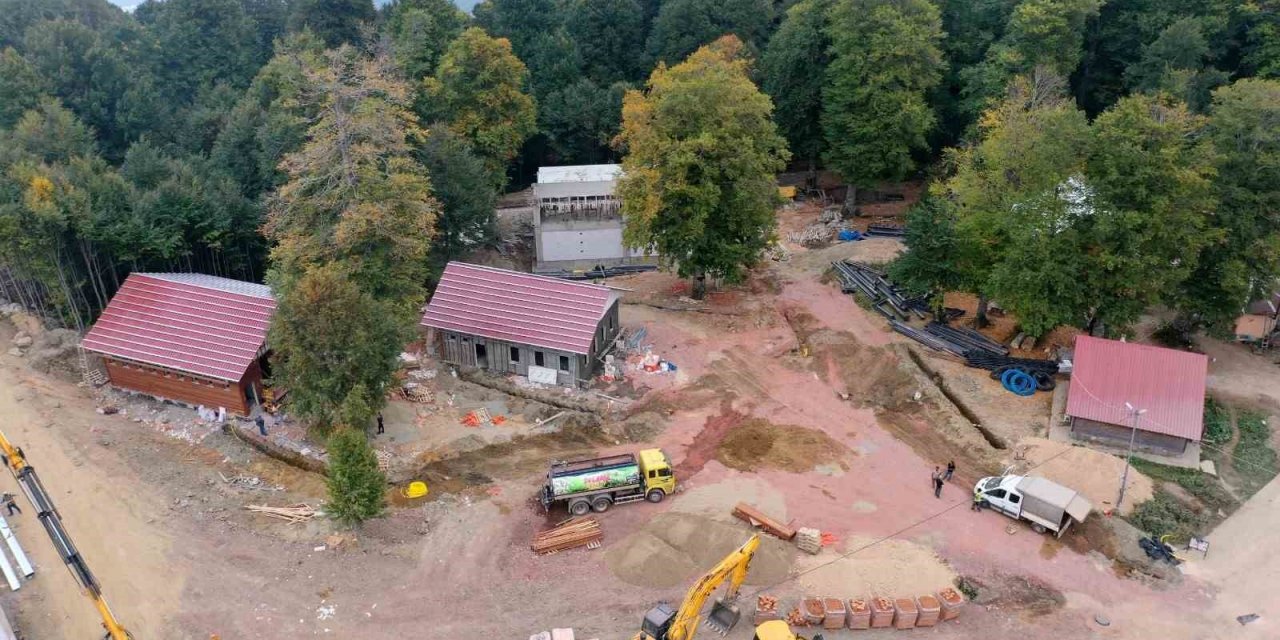 50 yıllık hayalin gerçekleştirildiği projede sosyal alanlar doğaseverler için hazırlanıyor