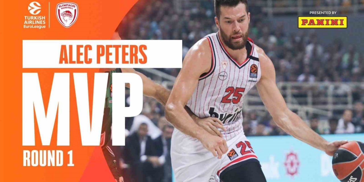 THY Euroleague’de ilk haftanın MVP’si Alec Peters oldu