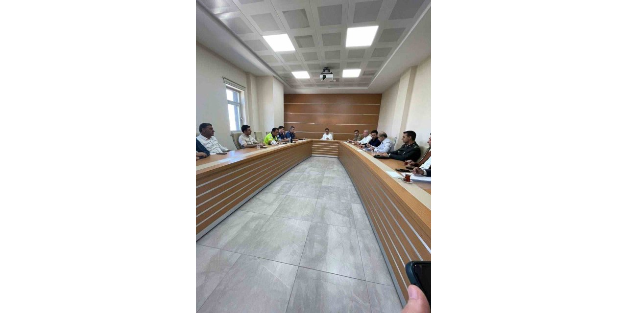 Kağızman’da güvenlik toplantısı yapıldı