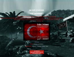 Başbakanlık sitesi hacklendi