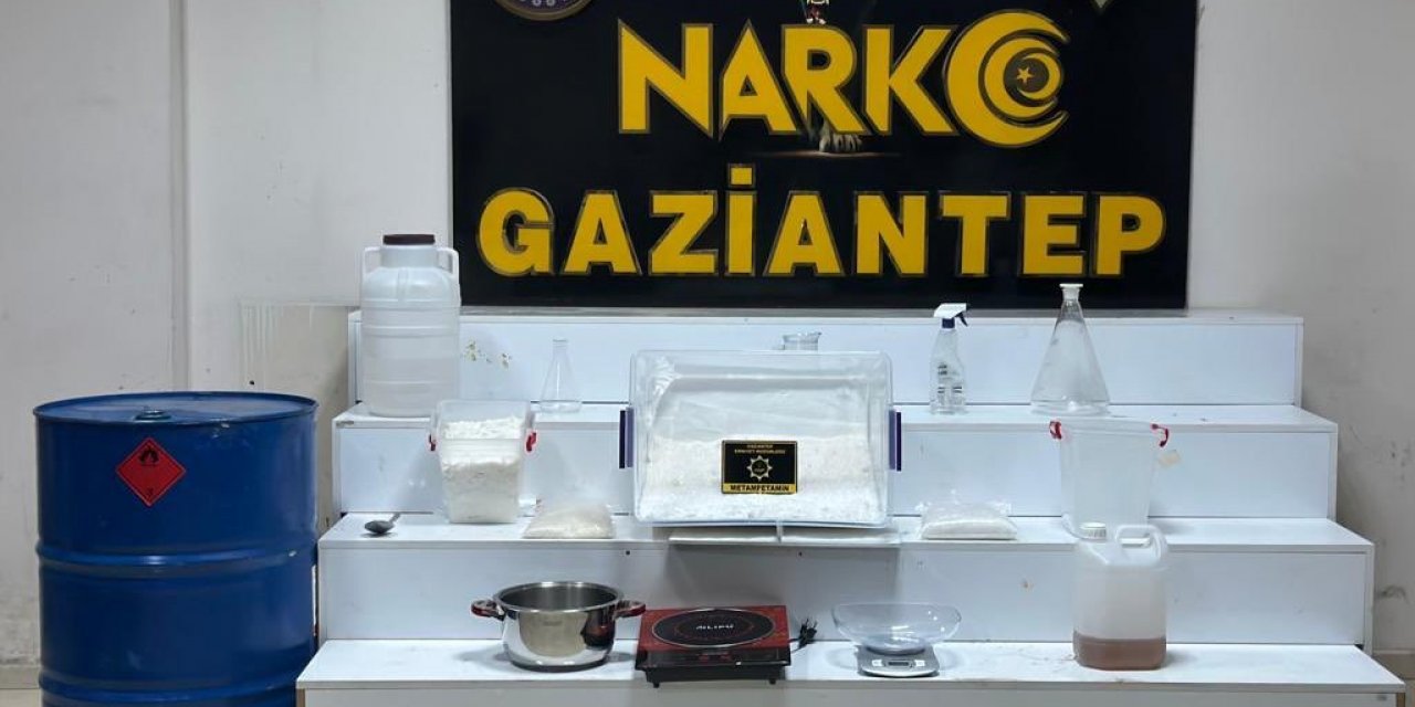 Gaziantep’te uyuşturucu operasyonu: 3 şahıs tutuklandı