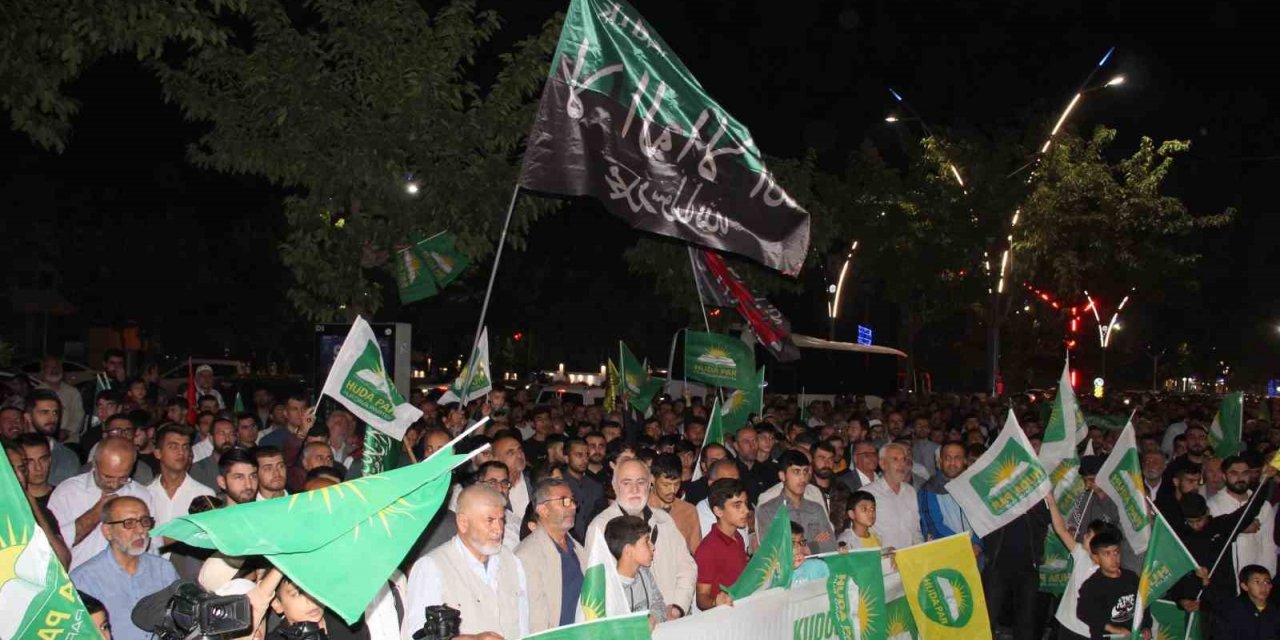 Batman’da Filistin’e destek açıklaması