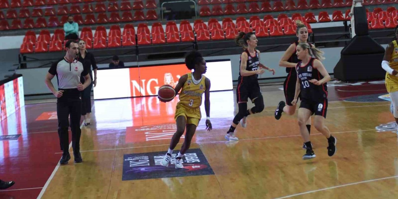 TKBL: Melikgazi Kayseri Basketbol: 106-Antalya Büyükşehir Belediyespor Toroslar Basketbol:107