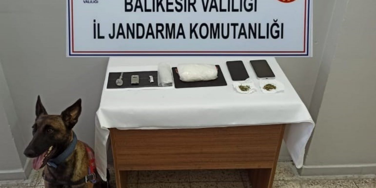 Edremit’te 480 gram metamfetamin ele geçirildi: 2 gözaltı