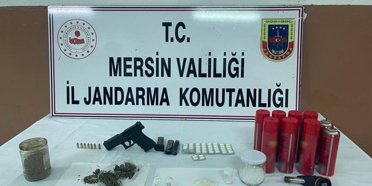 Mersin’de uyuşturucu ticareti yapan 1 şüpheli yakalandı