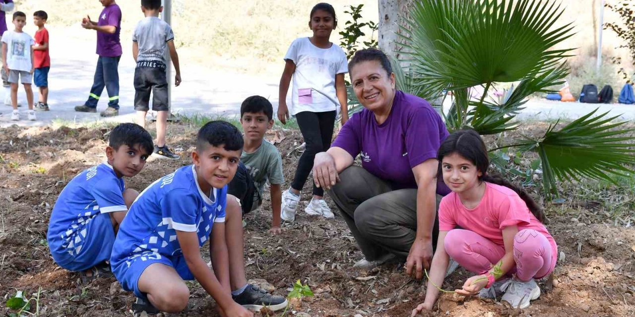 Mersin’de çocuklar ’Tarım Farkındalık Atölyeleri’ne katıldı