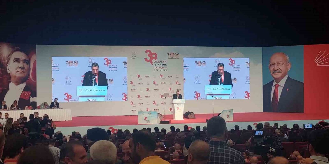 CHP 38. Olağan İstanbul İl Kongresi başladı