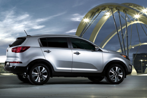 2010'un en güvenilir 4x4'ü Kia Sportage