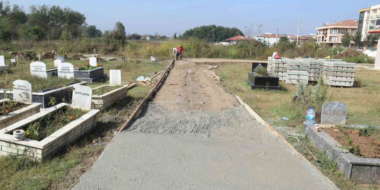 Mezarlığa giriş artık daha kolay olacak