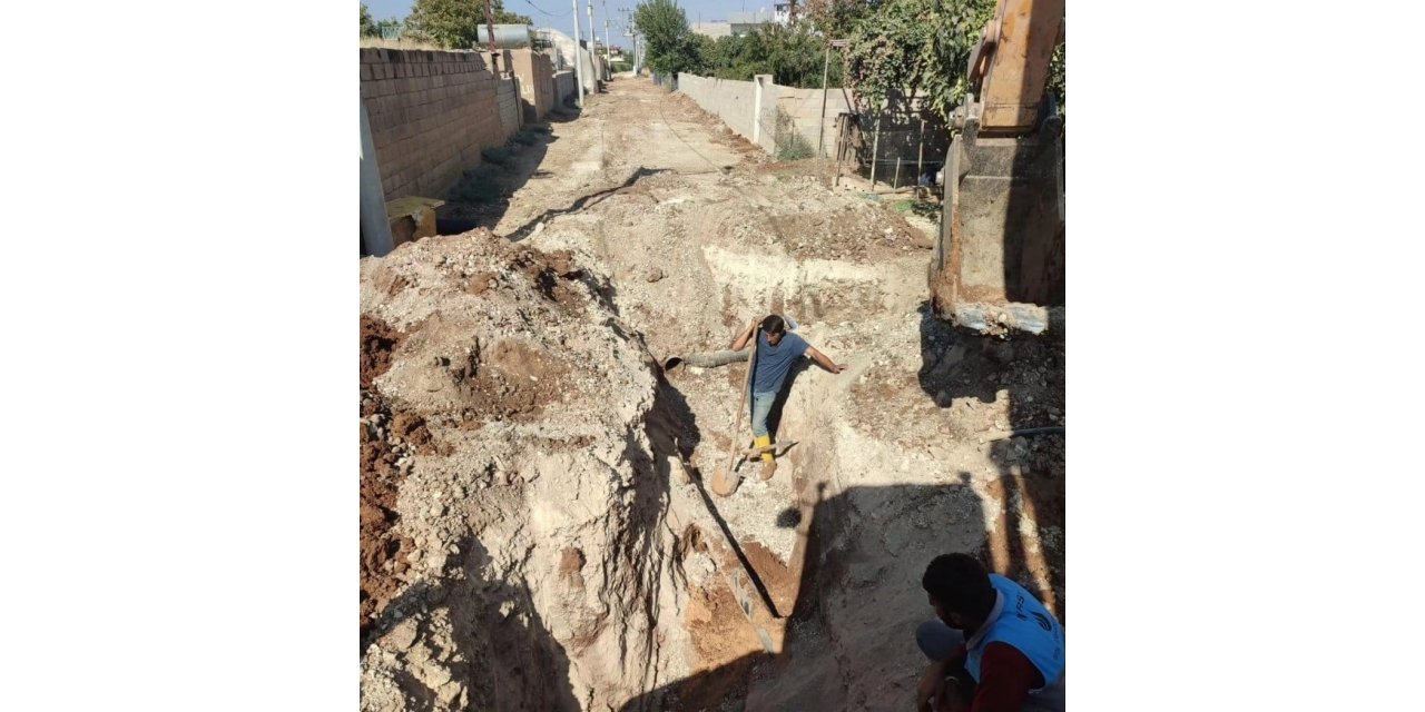 Mardin’de bir mahallede daha altyapı çalışması tamamlandı