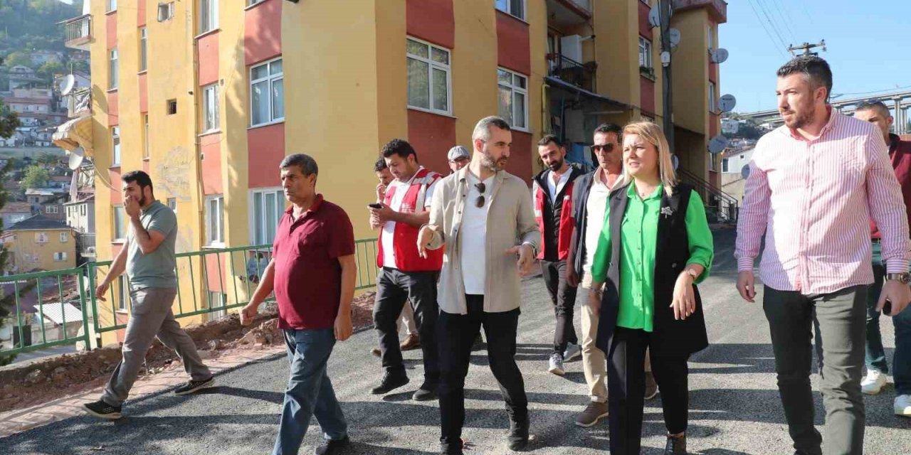 Fatma Kaplan Hürriyet sokağa indi ve sorunları çözdü