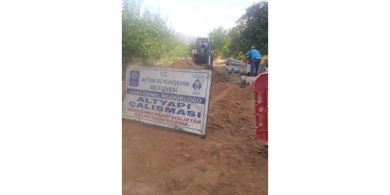 Büyükşehir ekipleri Sultanhisar’da çalışmalarına devam ediyor