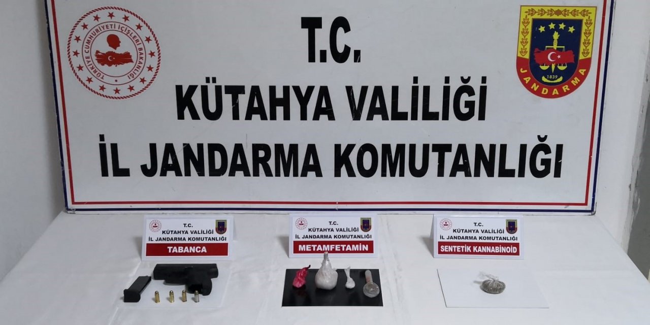 Kütahya’da jandarmanın uyuşturucu operasyonu