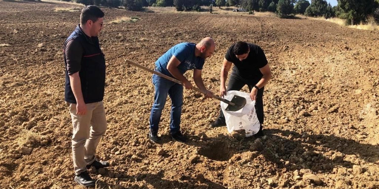 Emet’te üreticilerin toprak analizi talepleri yerine getiriliyor