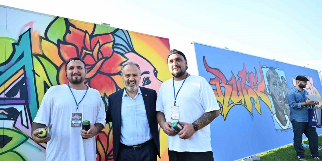 Grafiti şenliğinde renkler konuştu