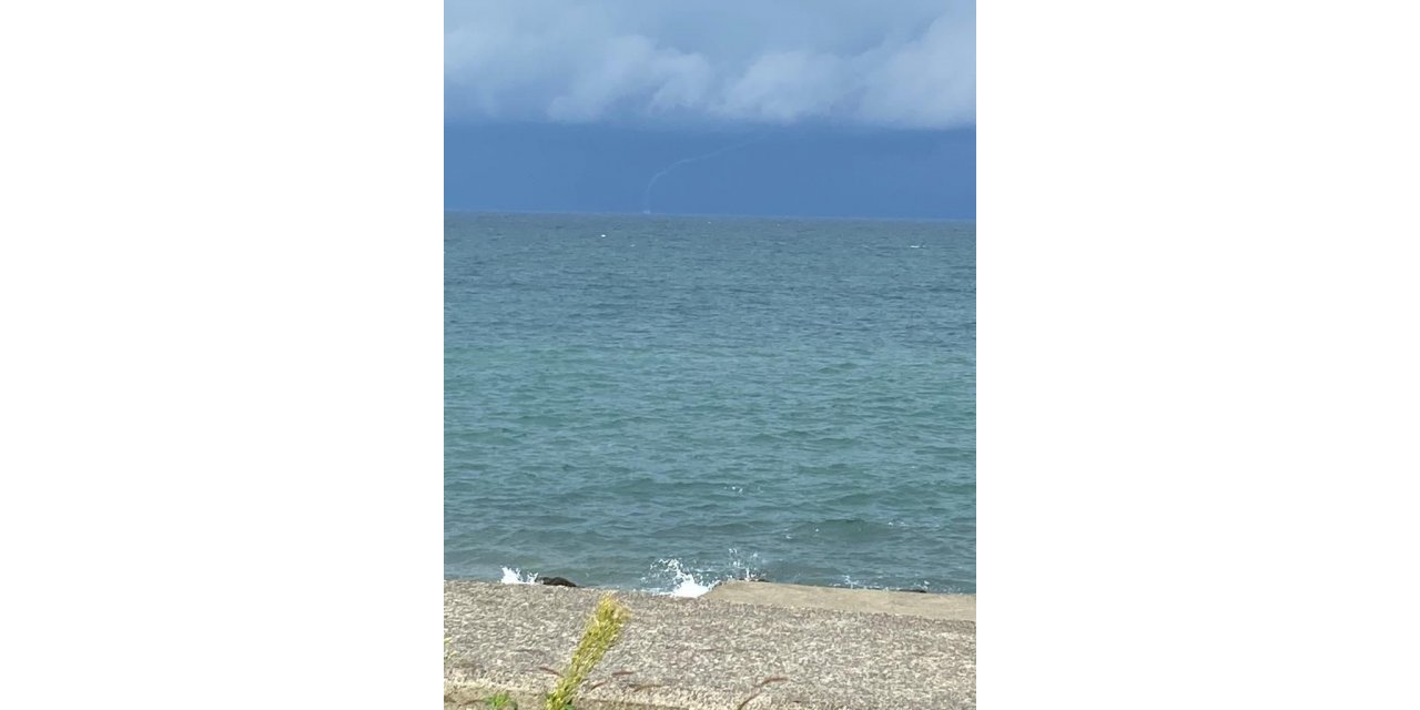 Karadeniz açıklarında hortum çıktı