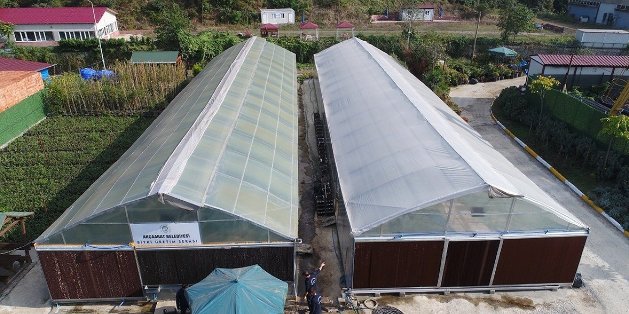 Son teknolojik seralarda üretim yapıyorlar