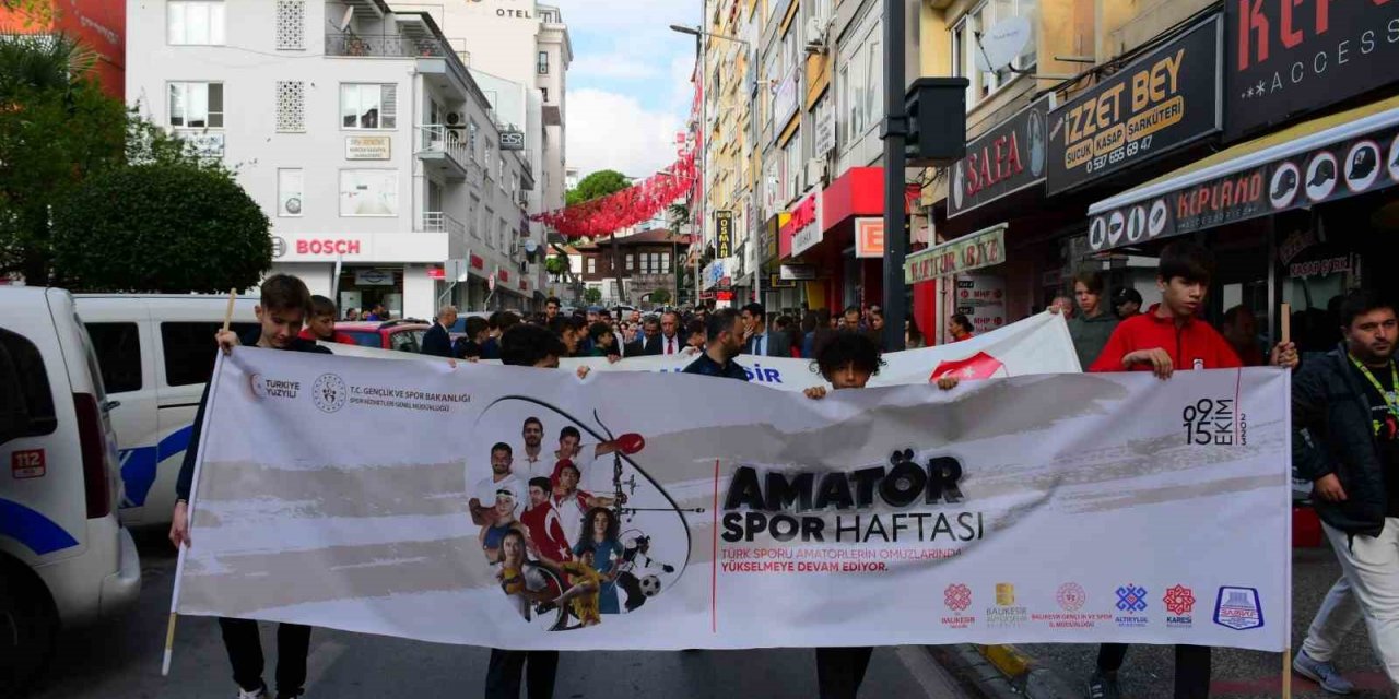 Amatör Spor haftası törenlerle başladı